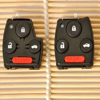 Wholesale For Honda Accord Civic CR V Pilot Buttons Rubber Pad Fob Replacement Car Remote Rubber Pad Remote Key Shell