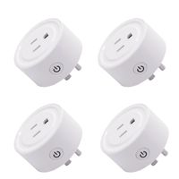 Wholesale Smart Plug Smart WiFi Power Socket US Plug Switch For Google Home App Control For Alexa Connected By WiFi Plug
