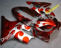 Wholesale Cowlings Kit For Honda CBR600 CBR F4i CBR600F4i Moto Parts Custom Fairing Kit Orange White Injection molding