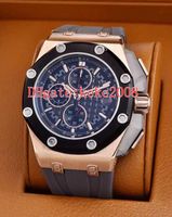 Wholesale 6 Style Excellent Wristwatches N8 mm Offshore IM OO A004CA Rubber Bands VK Quartz Chronograph Workin Mens Watch Watches