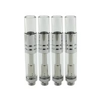 Wholesale Gold sliver glass ce3 vaporizer cartridge thick oil atomizer A3 tank vapor with ml ml ml capacity