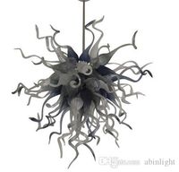 AC 110V 120V 220V 240V Handmade Blown Glass LED Chandelier Light Custom Made Glass Shade Home Decor Glass Pendant Lamps for Sale AC 110V 120V 220V 240V Handmade Blown Glass LED Chandelier Light Custom Made Glass Shade Home Decor Glass Pendant Lamps for Sale