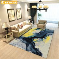 Wholesale RFWCAK cm Creative Europe Type Ink Printing Carpet Hallway Doormat Anti Slip Bathroom Carpet Absorb Water Kitchen Mat Rug
