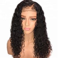Wholesale 13x4 Frontal HD Lace Wig Transparent Frontal Virgin Malaysian Curly Invisible Knots Lacefront Wigs For Black Women Bleached Knots diva1