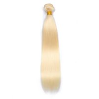 Wholesale Brazilian Human Hair Sample One Bundle Blonde Color inch Longer Inch Yirubeauty Indian Straight Piece Human Hair