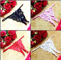 Wholesale New Crotchless Knicker Shorts Panties Sexy lingerie Underwear Open Crotch Pants Briefs Fabric Ultra Thin Intimates g string front open thong