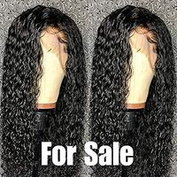 Wholesale Hot full lace Wig deep Wave brazilian Hair Wigs hd front Frontal transparent human for Black Women Density water curly braided hairsyle aviable