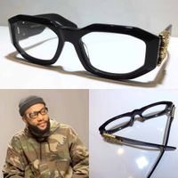 Wholesale new optical glasses for men Designer Fashion Square Frame clear Lens Popular Summer Style glasses Top Quality With Case S