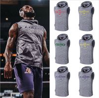 nba warm up sleeveless hoodie