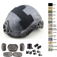 Wholesale Outdoor Airsoft Shooting Head Protection Adjustable Head Locking Strap Suspension System MH Fast Tactical Helmet NO01