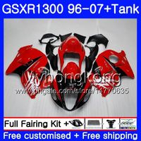 Wholesale Body For SUZUKI Hayabusa GSXR GSXR1300 HM GSX Factory red R1300 Fairing