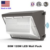 Wholesale Wall Pack LED Lamp with Photocell Dusk to Dawn W K W MH Equal AC120v v Outdoor Security Lighting Waterproof IP65