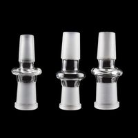 Wholesale Glass Bong Adapter Joint Male Female Interface Adapter Glass Water Bongs Bowl Nail Dome Dropdown