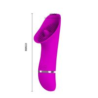 Wholesale NEW Speed Tongue Sex Toys For Women Licks Clitoris Sucker Stimulation Powerful Mute Silicone G Spot Vibrator Sex Products
