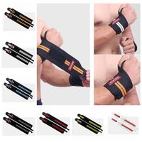 Wholesale Gym Hand Wraps Wrist Strap Weight Lifting Wrist Wraps Gloves Crossfit Dumbbell Powerlifting Wrist Support Sport Wristband Bracers ZZA937