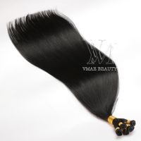 Wholesale VMAE European Black Hair Wefts Single Donor Double Drawn g Russian Remy Virgin hand tied Habit Method hand tied handtied Weft Human Hair Extensions