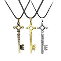 Necklace for Men Fashion Steampunk Japan Anime Attack On Titan Pendant Women Men Necklace Glass Handmade Jewelry