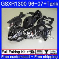 Wholesale Bodys For SUZUKI GSXR HM GSXR GSXR1300 Flat black Hayabusa Fairing