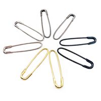 Wholesale 1000Pcs inch metal U shaped safety pin good for garment tags stitch locking marker