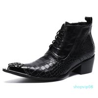 mens crocodile boots uk