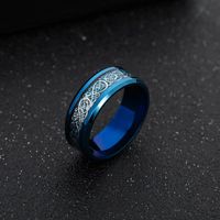 Wholesale Beichong Vintage Gold Dragon L stainless steel Ring Mens Jewelry for Men lord Wedding Band male ring for lovers COLORS