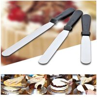 Wholesale 6 Inch Inch Inch Stainless Steel Cake Spatula Baking Tools Buttercream Frosting Spatula Smoother Kitchen Cake Knives DH1366 T03