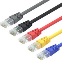 Wholesale CAT6 CAT6 Gigabit computer broadband Network Cable finished jumper oxygen free copper m AXS Networking Communications Connectors