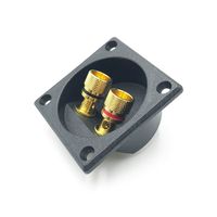 Ucland 10pcs 4mm Female Banana Binding Posts Sockets Connectors for Car Speaker Audio