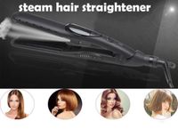 Wholesale Dropshipping Steam Hair Straighteners Straight curl Atomization Splint Tourmaline Ceramic Hair Irons