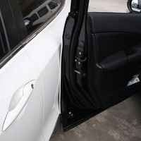 16ft 5m Long Diy Moulding Trim Strip Car Door Scratch Protector Edge Guard Black