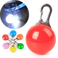 Wholesale New LED Pet Collar Signal Dog Necklace Key Charm Dog Night Out Security Flashlight Cat Dog Outdoor Collar Festival Holiday Deor
