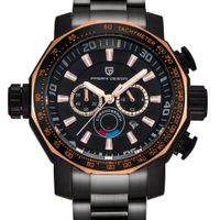 Wholesale Watches Men Luxury Brand PAGANI DESIGN Sport Watch Dive Military Watches Big Dial Multifunction Quartz Wristwatch reloj hombre