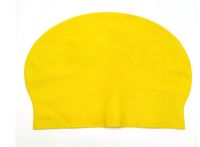 Wholesale Hot selling Durable Stylish Sporty Latex Swimming Swim Cap Bathing Hat Blue White Black Pink AA001