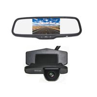Wholesale Car Parking System Reversing Backup Rear View Camera Mirror Monitor for Honda Odyssey Fit Jazz CRV JADE