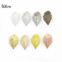 10 Pcs 36mm Round Hollow Slice DIY Jewellery Findings Components Making