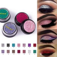 Wholesale LULAA Colors Sequins Face Body Powder High Pigment Makeup Shimmer Body Glitter Eyes Make Up Lip Nail Body Powder Cosmetics
