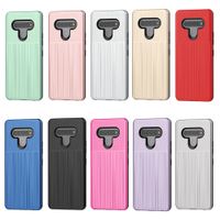 Wholesale For iPhone Pro Max Mini Hybrid Brushed Armor Case For LG Stylo K51TPU PC Phone Cover D1