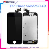 Wholesale LCD Screen for iPhone S C Touch Digitizer Full Set Display with Home Button Front Camera Replacment Home Button Speaker Front Camera