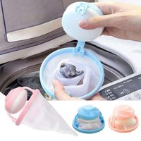 Wholesale Mesh Filter Bag Home Washing Machine Laundry Supplies Floating Lint Mesh Pouch Filter Bag Filtration Hair Removal Laundry Ball