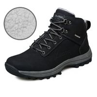 Wholesale Outdoor Large Size Snow Boots Warm and Velvet Cotton Shoes Mens Sneakers Non slip Snow Boots
