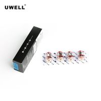 Wholesale Authentic Uwell Crown IV Replacement Coils Dual SS904L ohm ohm pack For CROWN Tank Atomizer E Cigarettes Coil Heads