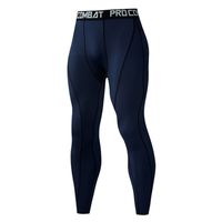 Wholesale Sports Wear Compression Training Pants Men Running Fitness sets Tights Gym clothes Basketball Jacket leggings deportes tights S XL Black