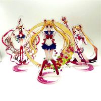Sailor Moon Tsukino Usagi Acrylic Stand Charm Phone Holder Figure Cute Gift