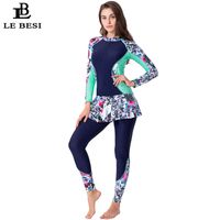 long skirted swimsuits