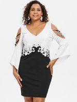 plus size fit and flare dress canada