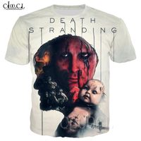 Wholesale Death Stranding Game Tshirt Men Women Casual Fashion Plus Size Streetwear Summer Tees Tops D Print Teens Hipster T Shirts Pullover