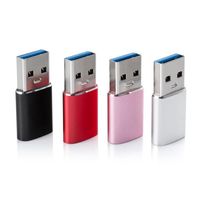 Wholesale Type c Female to USB adapters M Connector Charging C F Hard Disk USB3 Male Converter For Samsung Xiaomi Huawei