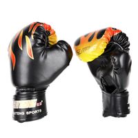 Empty And Boxing Gloves Set Children kids canvas spider-man boxing Punching Bag