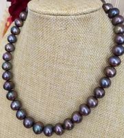 Wholesale gt gt gt gt noble mm South Sea black red green pearl necklace k
