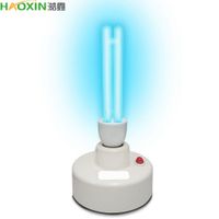 Wholesale HaoXin W W Ultraviolet Lamp E27 UV Quartz Bactericidal Lamp UVC LED Bulb Light CFL Ozone Mite Killer For Home Bathroom Hospital